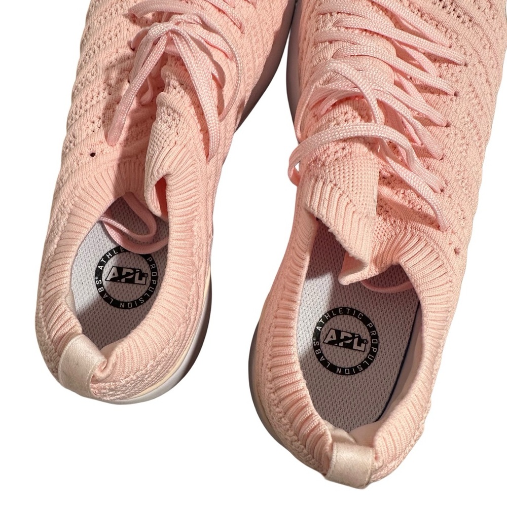 APL (Athletic Propulsion Labs) Women's TechLoom Wave Sneakers Pink/White 9.5 - Picture 8 of 12